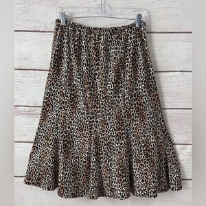 Bay Studio Career Cheetah Print Skirt - Size Small Career Office Church Casual